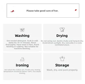 Detailed washing and care instructions for long Japanese style bathrobe and loungewear