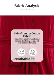 Detail view of burgundy modal cotton fabric texture with soft waistband drawstring