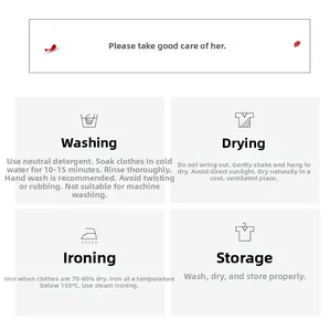 Care guide for silk pajamas with washing, drying, ironing and storage instructions