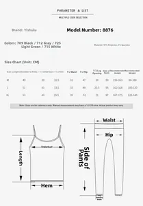 Detailed size chart for lace satin sleepwear set featuring M L XL dimensions and measurements