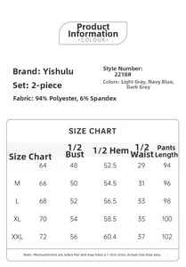 Detailed size chart for women's knit cotton pajama set with lace trim and cardigan style