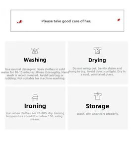 Guide d'entretien pour pyjama en modal avec instructions de lavage et repassage