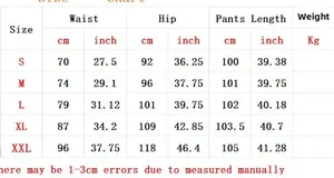 Guide des tailles pour jeans femme avec mesures de taille hanches et longueur totale