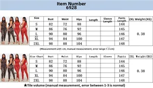 Detailed size chart for lace jumpsuit showing measurements from size S to 2XL in cm