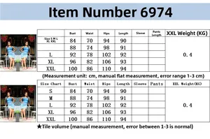 Size guide with measurements for the backless denim bodycon midi dress for women