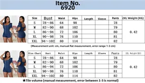Guide des tailles pour combishort en jean avec mesures de poitrine et de taille