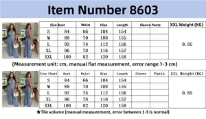Detailed size chart for women's slim fit denim jumpsuit including bust and waist data