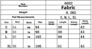 Detailed size chart for the off-shoulder sleeveless embroidered romper from S to XL