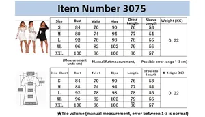 Size guide for lace tube top dress with measurements from S to XXL for a perfect fit