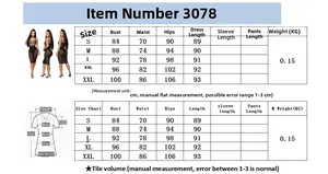 Size chart for lace V-neck backless dress with S to XXL measurements in cm