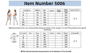 Tableau des tailles pour jeans déchirés femme du S au 3XL avec mesures détaillées