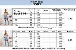 Tableau des tailles pour jeans skinny déchirés avec mesures de taille et de hanches