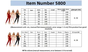 Detailed size chart for women's backless jumpsuit with waist and hip measurements