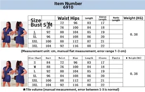 Detailed size chart for denim button-up slim dress featuring S to 3XL measurements