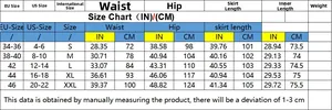 Detailed size chart for vintage washed straight jeans with measurements in cm and inches