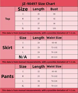 Tableau des tailles détaillé pour ensemble lingerie dentelle avec mesures haut et bas
