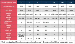 Detailed size guide table for women's sexy cutout backless bodycon dress with measurements