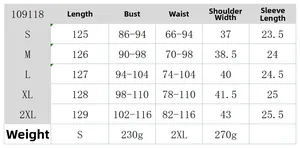 Detailed size chart for floral midi dress with slit, measuring guide for S to 2XL