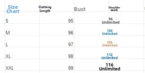 Size guide table for Bohemian floral halter dress showing length and bust in S to XXL