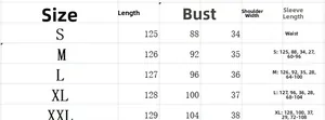 Detailed size chart for floral halter dress including bust and length in S to XXL