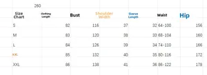 Tableau des tailles détaillé pour combishort femme avec mesures du S au XXL