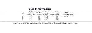 Tabella taglie in cm per giacca da donna a tinta unita a maniche lunghe slim fit