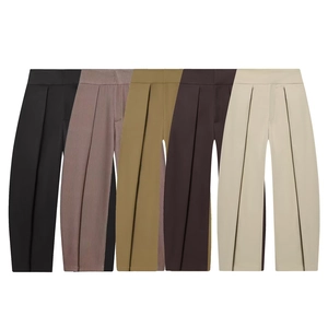 Hoch taillierte Plissee-Hose im Balloon-Schnitt in fünf Farben für einen lockeren Look