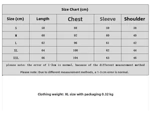 Size chart for slim fit long sleeve V-neck knit cardigan with detailed measurements in cm