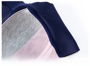 Detail of wide side wings on lace bra designed to smooth and support plus size women