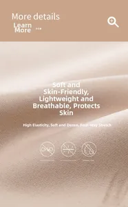Detailed macro view of beige seamless bra fabric with soft skin-friendly texture