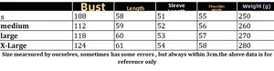 Detailed size chart for women's rib-knit heart sweater showing S to XL measurements