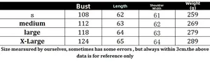 Detailed size chart for women's boat neck sweater showing bust and length measurements