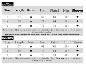Detailed size chart for mesh off-shoulder dress with bust and waist measurements in cm