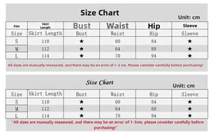 Tableau des tailles pour robe dos nu licou incluant les mesures buste et taille