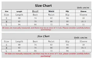 Detaillierte Größentabelle für das sexy Neckholder-Kleid mit S-L Maßen in cm