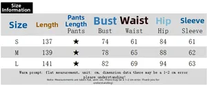 Detailed size chart for slim elegant long sleeve dress with S, M, L measurements
