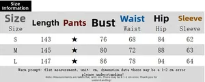Size chart table with length bust and waist measurements for sexy bodycon printed dress