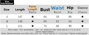 Detailed size chart for the deep V-neck backless fishtail dress in S, M, and L sizes