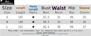 Detailed size chart for the backless slim fit maxi dress in sizes S, M, and L