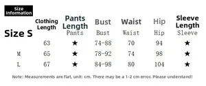 Detailed size chart for sexy backless mini dress with bust and waist measurements in cm