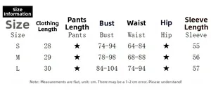 Guide des tailles détaillé pour ensemble en dentelle avec buste, taille et longueur