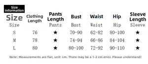 Size chart for slim fit long sleeve dress showing length, bust, waist, and hip in cm