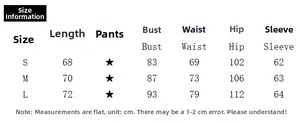 Detailed size chart for autumn sexy off-shoulder backless dress with length and bust specs