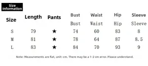 Detailed size chart for lace bodycon dress showing length, bust, waist and hip in cm