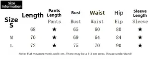 Detailed size chart for off-shoulder mini dress showing S, M, L measurements in cm