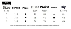 Detailed size chart for the irregular waist dress showing measurements in centimeters