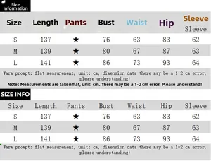 Detailed size chart with S, M, L dimensions for long lace dress in centimeters