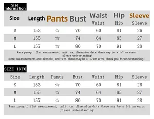 Detailed size chart for evening gown showing bust, waist, and length in cm for S-L