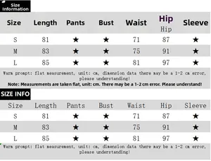 Size chart for women's slim fit dress with measurements for S, M, and L sizes