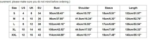 Detailed size chart for women's short sleeve casual tiered maxi dress with pocket measurements